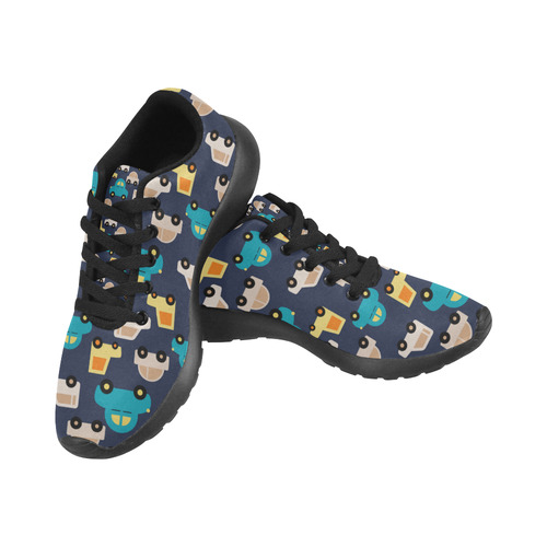 cartoon cars pattern Men's Running Shoes/Large Size (Model 020)