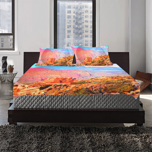 Grand Canyon by Nico bielow 3-Piece Bedding Set