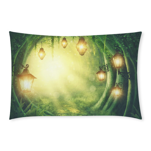 Road in a magic dark forest 3-Piece Bedding Set