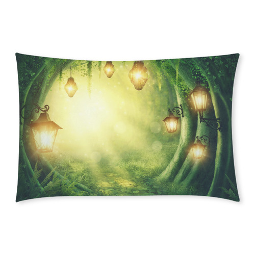 Road in a magic dark forest 3-Piece Bedding Set