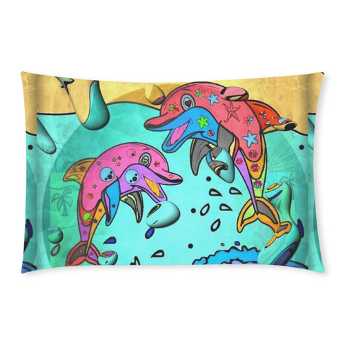 Dolphin by Nico Bielow 3-Piece Bedding Set