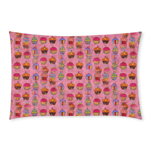 Cupcake Popart by Nico Bielow 3-Piece Bedding Set