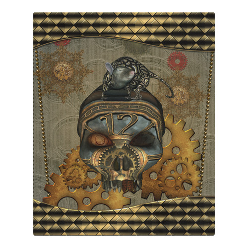 Awesome steampunk skull 3-Piece Bedding Set