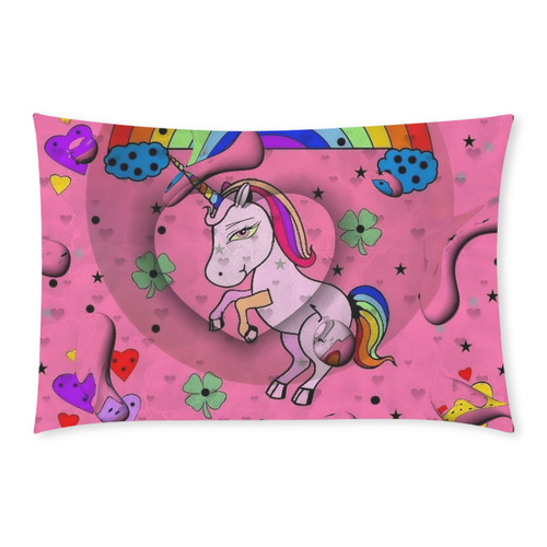 Unicorn Popart by Nico bielow 3-Piece Bedding Set