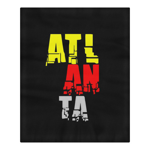 Atlanta Pattern by Artdream 3-Piece Bedding Set