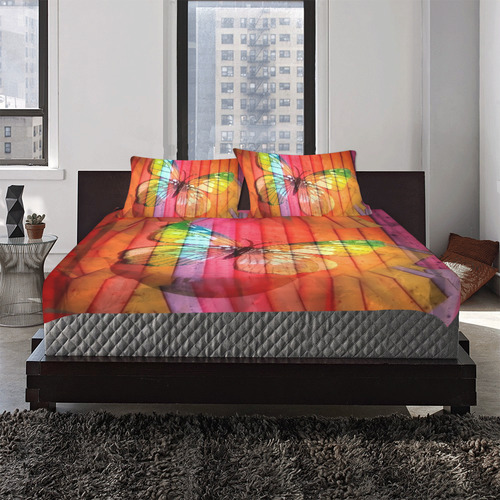 Butterfly by Nico Bielow 3-Piece Bedding Set