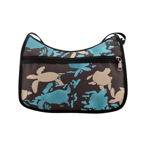 Swimming Turtles Crossbody Bags (Model 1616)