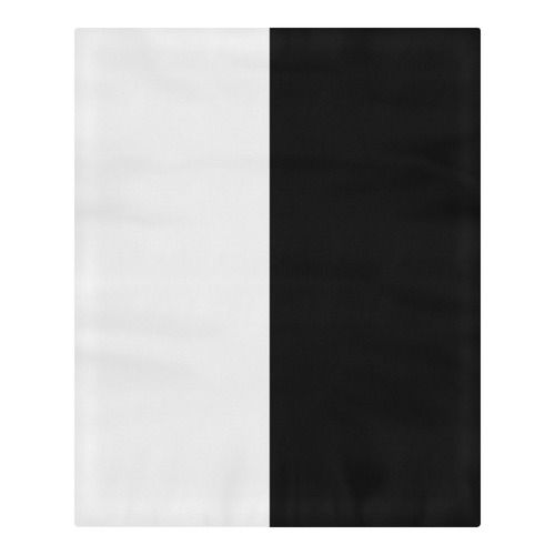 Black & White 3-Piece Bedding Set