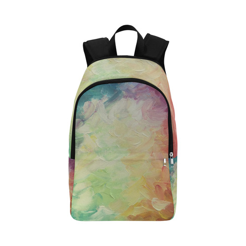 Painted canvas Fabric Backpack for Adult (Model 1659)
