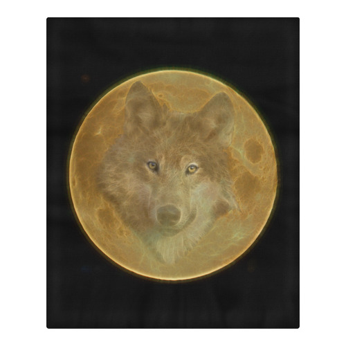 The Wolf in the Moon 3-Piece Bedding Set