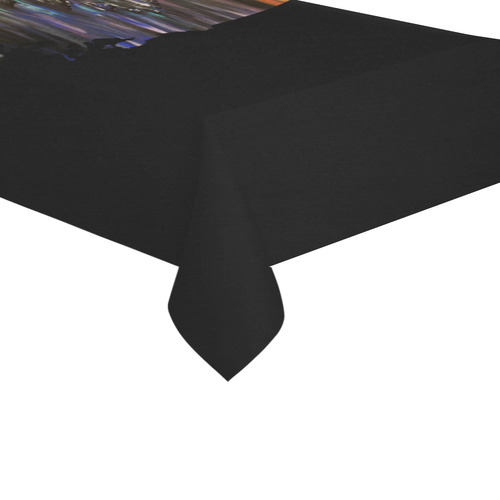 Night Walk Cotton Linen Tablecloth 60"x120"