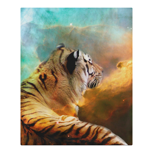 Tiger and Nebula 3-Piece Bedding Set