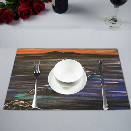 Night Walk Placemat 12’’ x 18’’ (Set of 2)