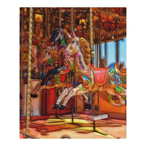 Take A Ride On The Merry-go-round 3-Piece Bedding Set