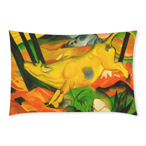 The Yellow Cow by Franz Marc 3-Piece Bedding Set