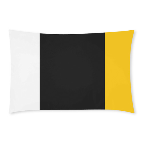 Black & White & Yellow 3-Piece Bedding Set