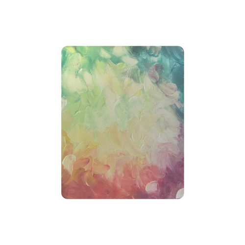 Painted canvas Rectangle Mousepad