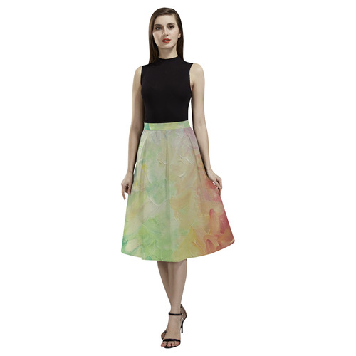 Painted canvas Aoede Crepe Skirt (Model D16)