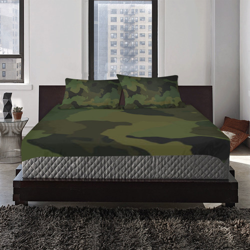 camo 1 3-Piece Bedding Set