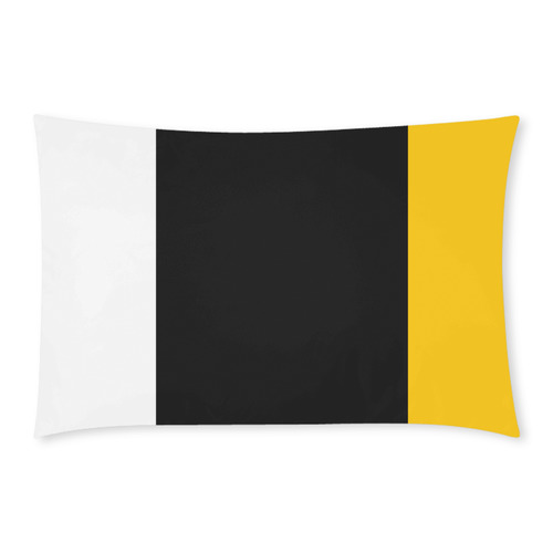 Black & White & Yellow 3-Piece Bedding Set