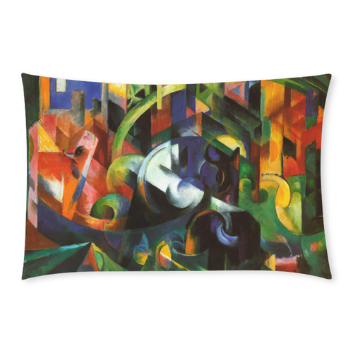 Picture With Cows by Franz Marc 3-Piece Bedding Set