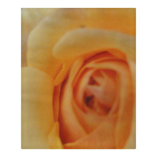 Orange Rose 3-Piece Bedding Set