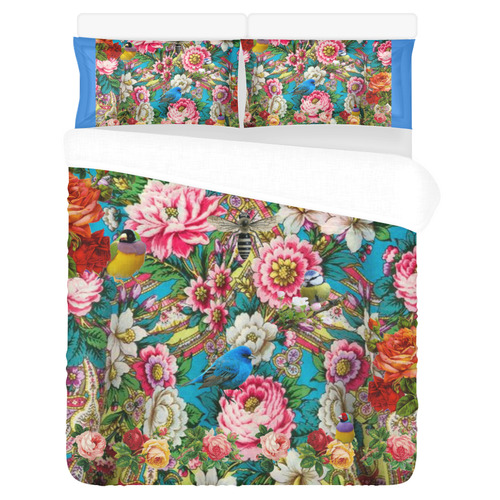 Russian Birdforest 3-Piece Bedding Set