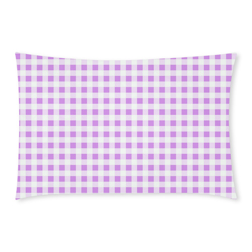 Lavender Gingham 3-Piece Bedding Set