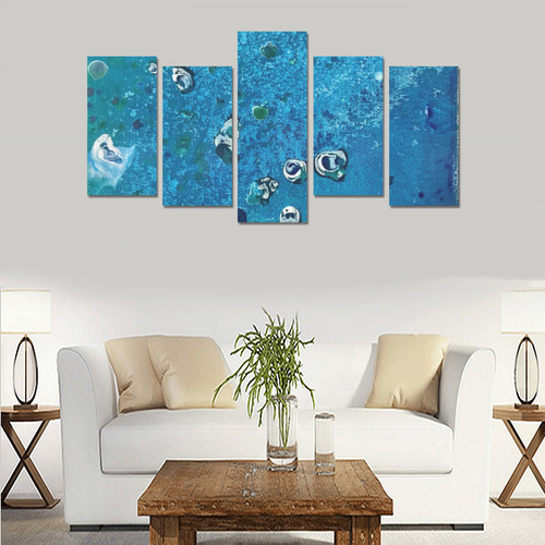 Environmental Number 6 Canvas Print Sets E (No Frame)