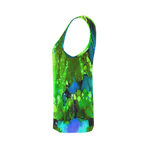 "Gumby-B" All Over Print Tank Top for Women (Model T43)