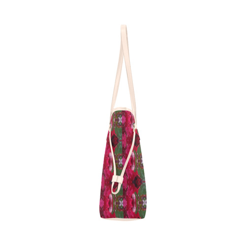 Christmas Wrap CLover Canvas Tote Clover Canvas Tote Bag (Model 1661)