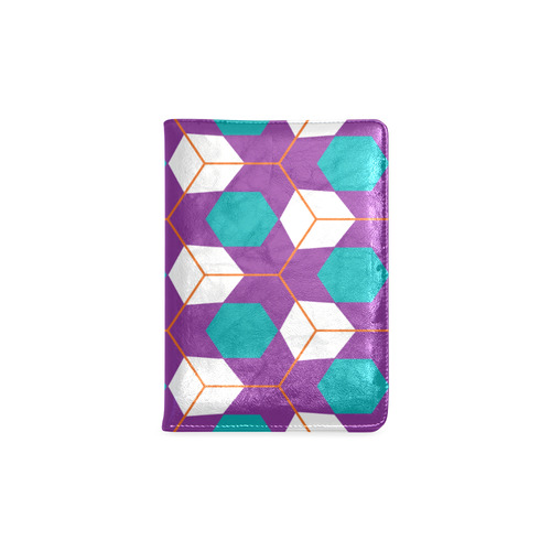 Cubes in honeycomb pattern Custom NoteBook A5