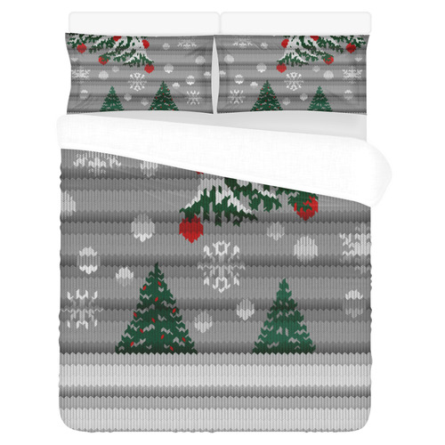 Christmas Wonderland Bedding Set 3-Piece Bedding Set