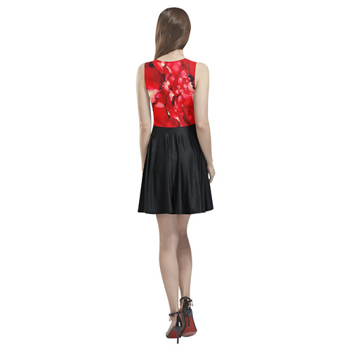 "Red Rum" Thea Sleeveless Skater Dress(Model D19)