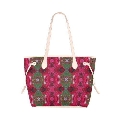 Christmas Wrap CLover Canvas Tote Clover Canvas Tote Bag (Model 1661)