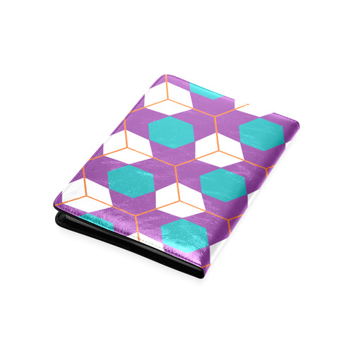 Cubes in honeycomb pattern Custom NoteBook A5