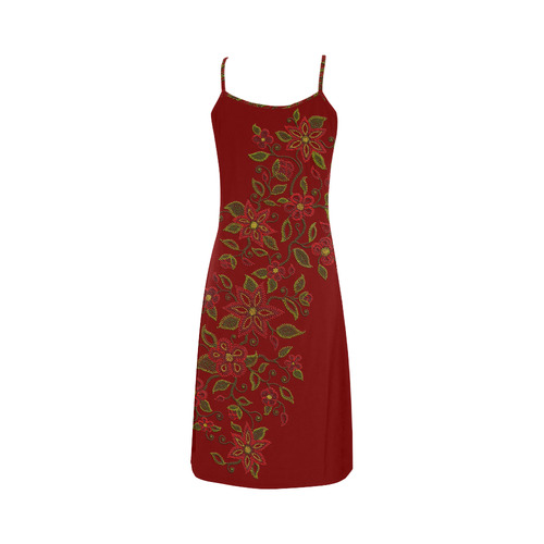 Metis Dress Native Beading Art Dresses Alcestis Slip Dress (Model D05)