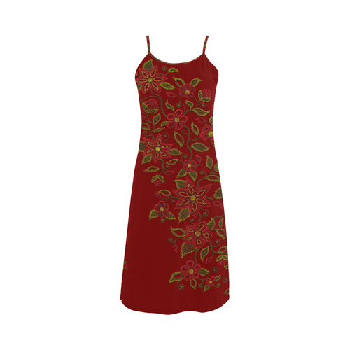 Metis Dress Native Beading Art Dresses Alcestis Slip Dress (Model D05)