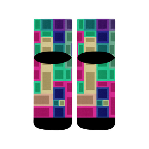 Rectangles and squares Quarter Socks