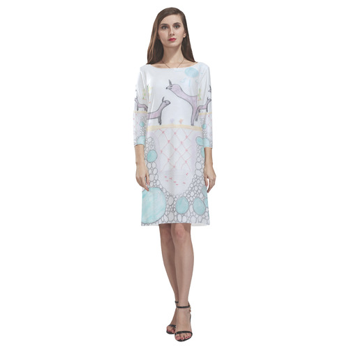 Another World Rhea Loose Round Neck Dress(Model D22)