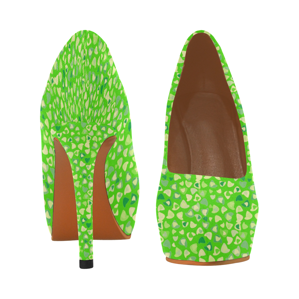 acid green heels