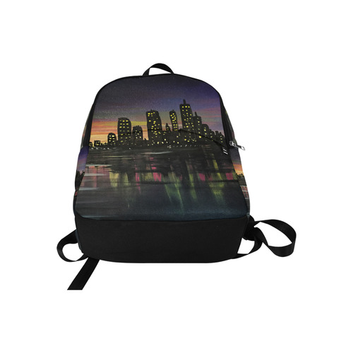 City Lights Fabric Backpack for Adult (Model 1659)