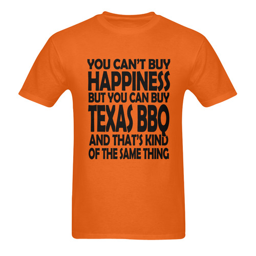 TEXAS BBQ Men's T-Shirt in USA Size (Two Sides Printing)