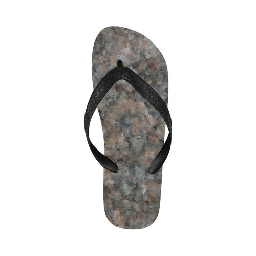 Gray and Pink Granite 4629 Flip Flops for Men/Women (Model 040)