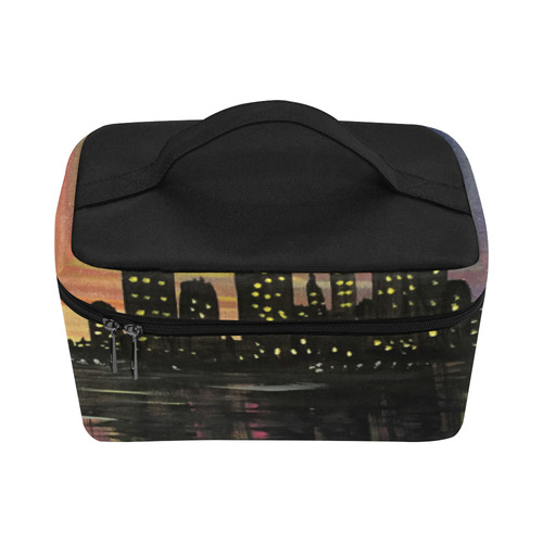 City Lights Cosmetic Bag/Large (Model 1658)