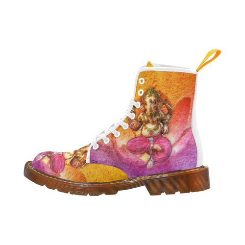 Ganesh, Son Of Shiva And Parvati Martin Boots For Men Model 1203H