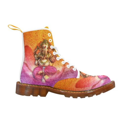 Ganesh, Son Of Shiva And Parvati Martin Boots For Men Model 1203H