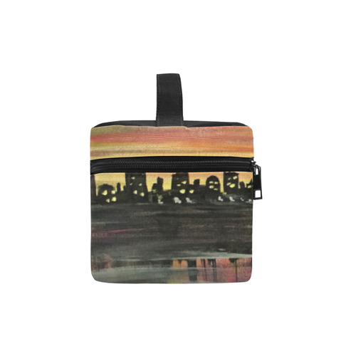 City Lights Cosmetic Bag/Large (Model 1658)