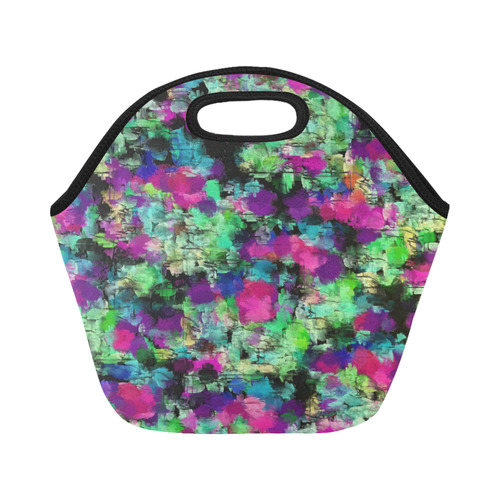 Blended texture Neoprene Lunch Bag/Small (Model 1669)