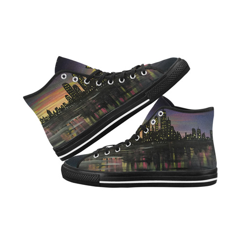 City Lights Vancouver H Men's Canvas Shoes/Large (1013-1)